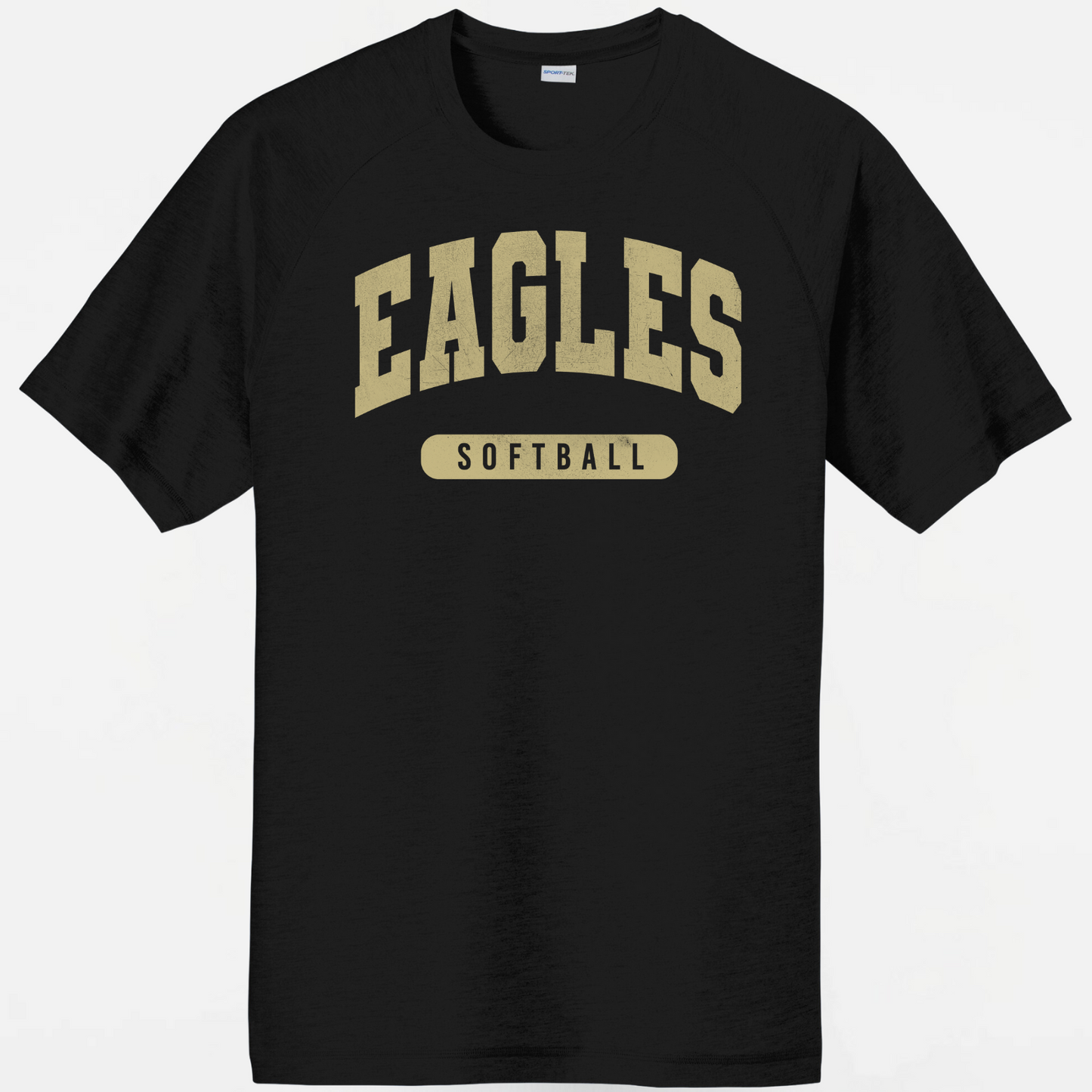 Eagles Softball: Raglan Triblend Wicking T-Shirt