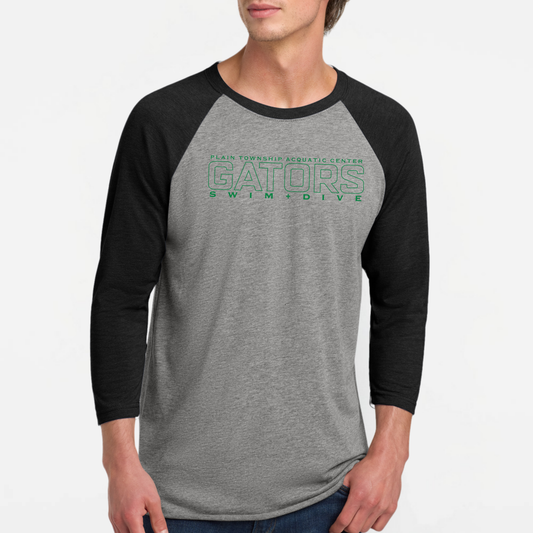 PTAC: Gators Three-Quarter Sleeve Raglan Tee