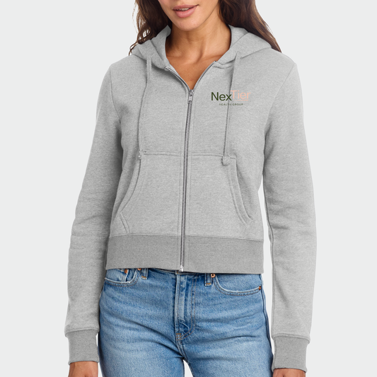 Nextier: Embroidered Women's Full-Zip Hooded Sweatshirt