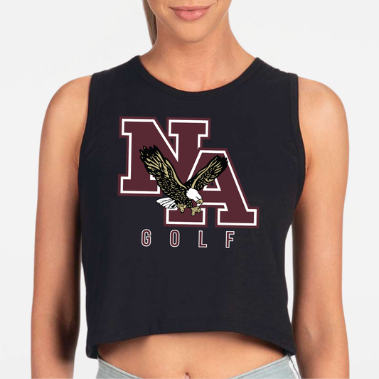 NAGOLF: Women's Festival Crop Tank Top