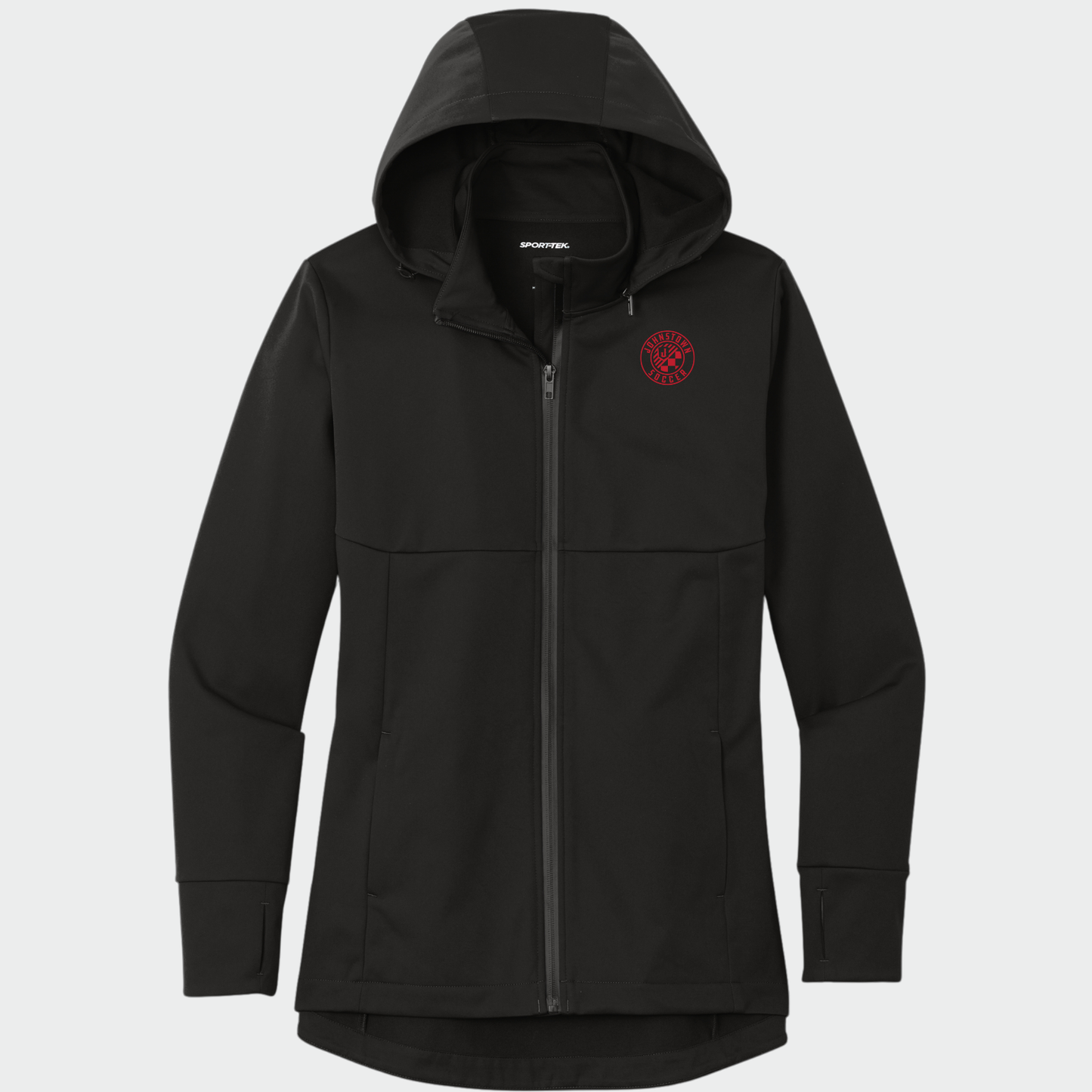 JYAA: Soccer Women's Hooded Soft Shell Jacket