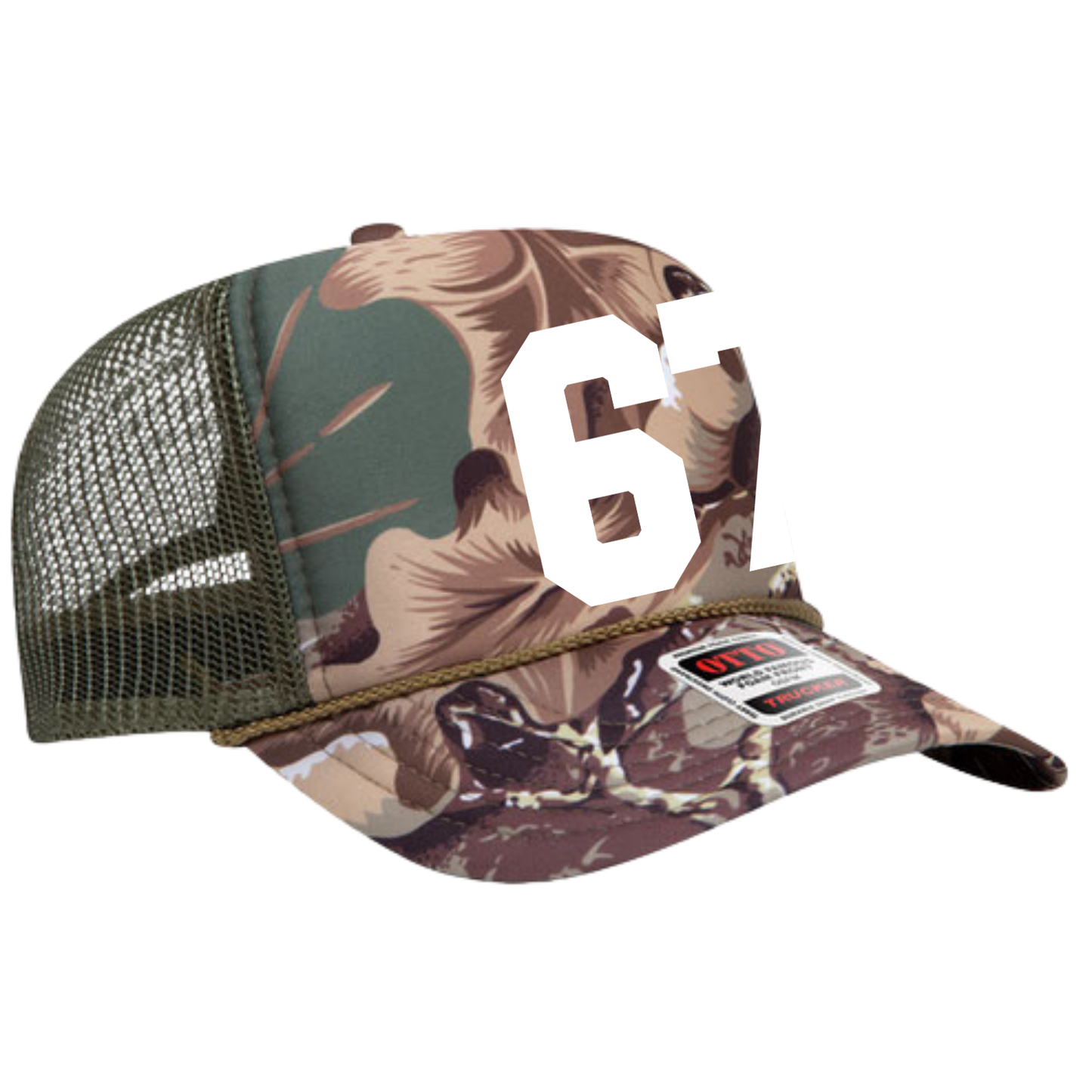 Lucky Number Foam Trucker Hat