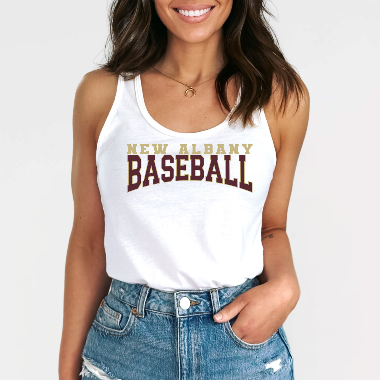 NABASEBALL: Women's Racerback Tank Top