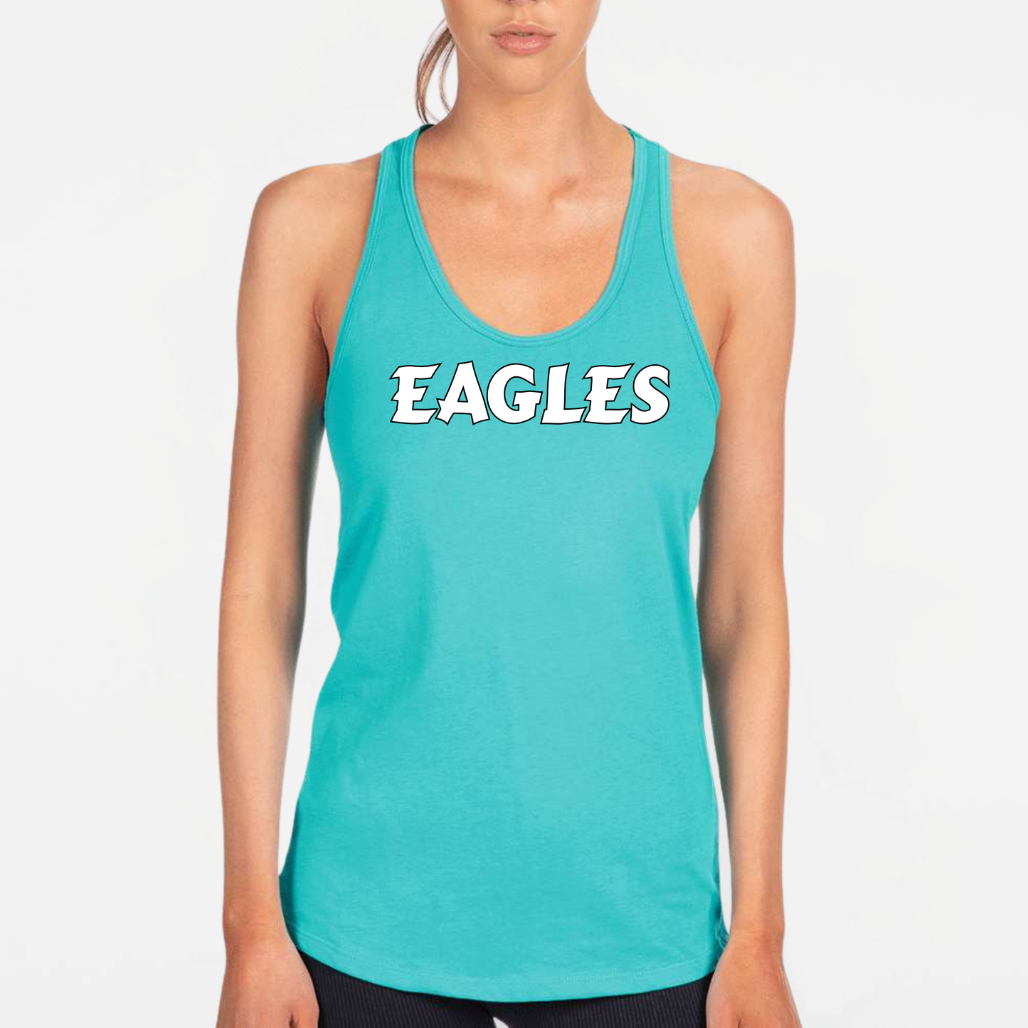 NA11UG: Eagles Women's Racerback Tank Top