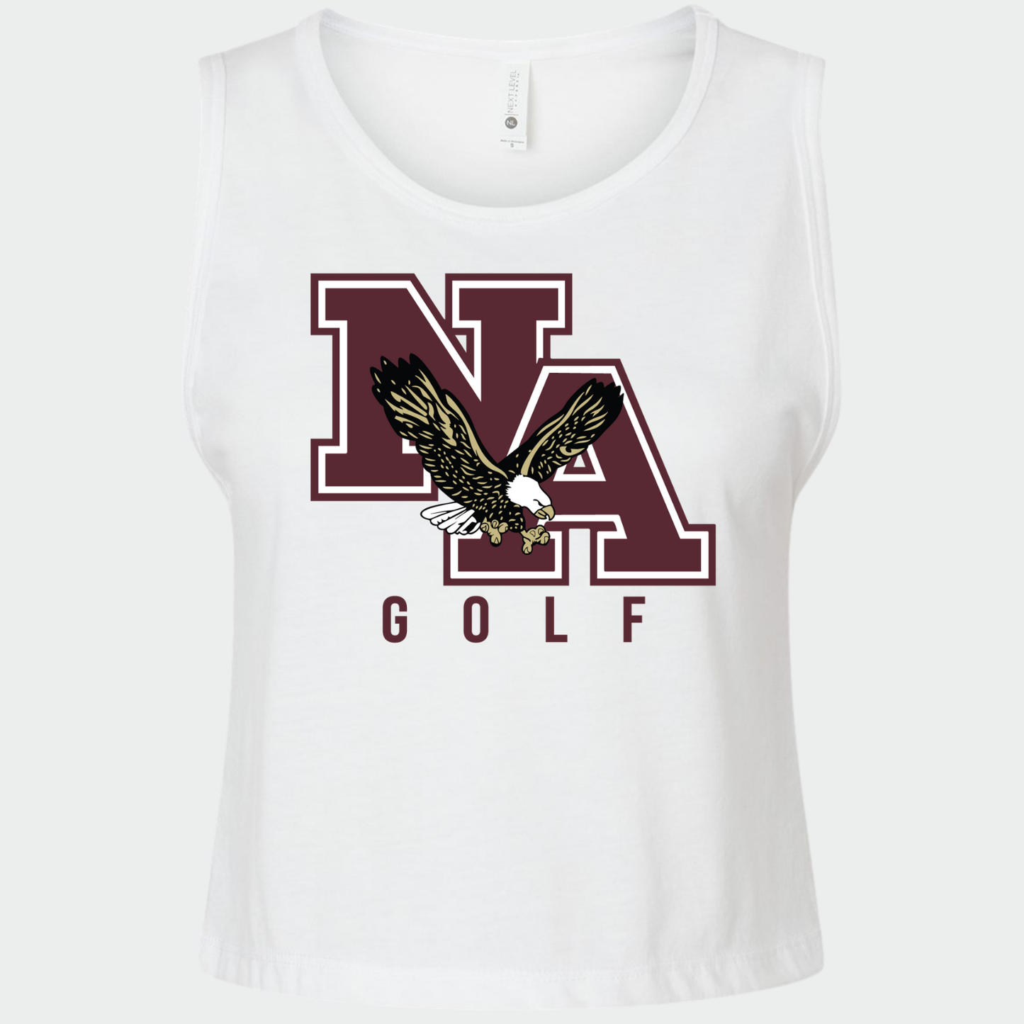 NAGOLF: Women's Festival Crop Tank Top
