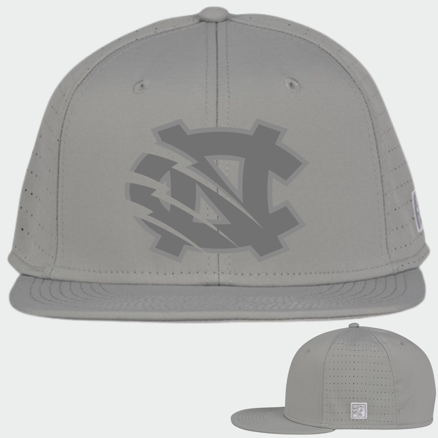 BRUINS: Monochrome NC, Perforated GameChanger Cap *3D Embroidered*
