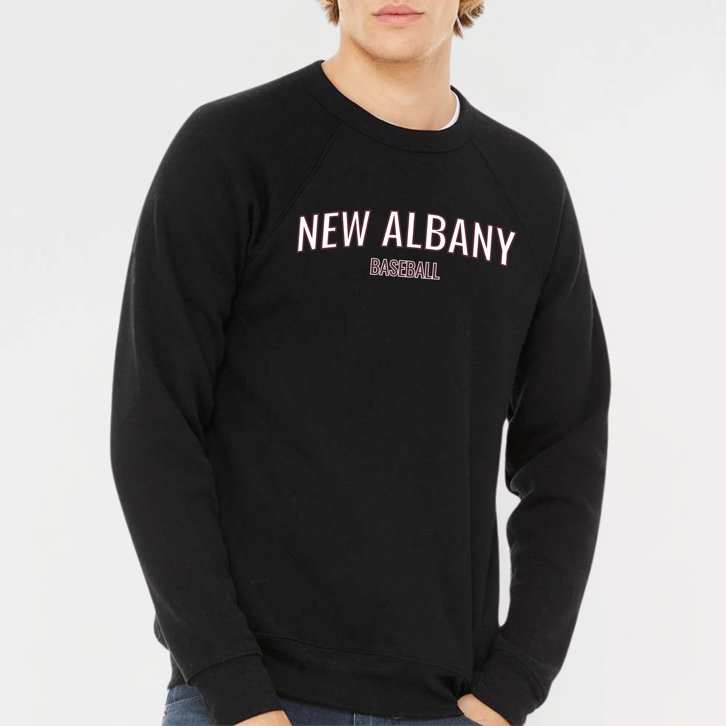 NA Baseball : Raglan Crew Sweatshirt