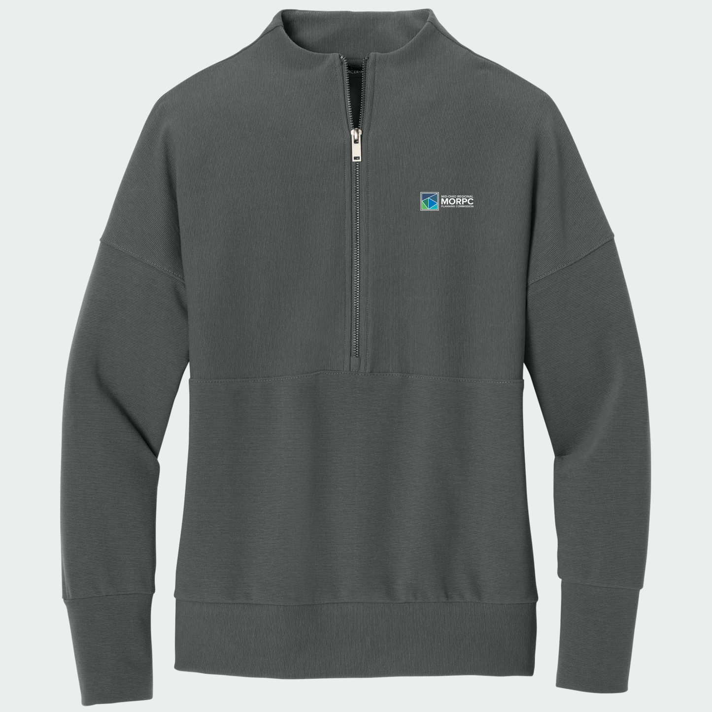 MORPC: Women's Textured Quarter Zip Pullover