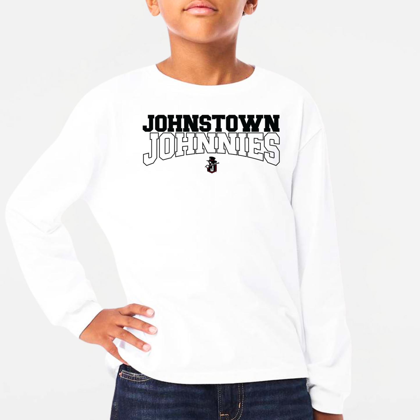 JYAA: Johnstown Johnnies 6oz Heavyweight Long Sleeve T-Shirt