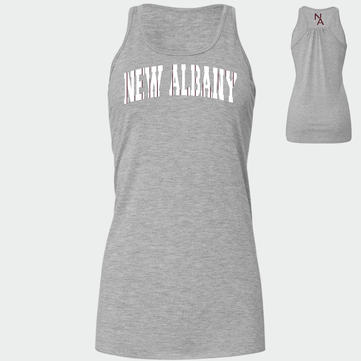 NA Baseball: Pinstripes Flowy Tank Top