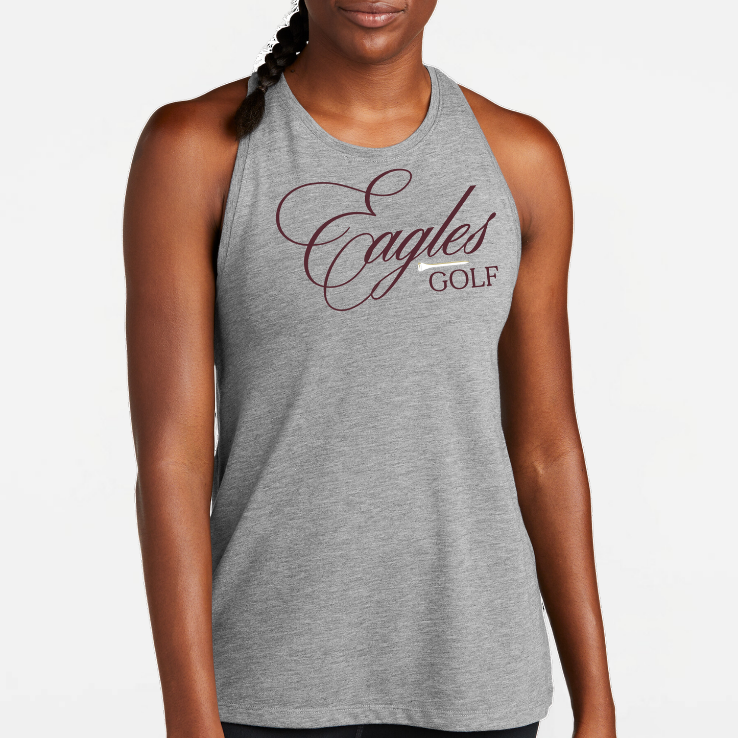 NAGOLF: Eagles Golf Women's Triblend Tech Tank Top