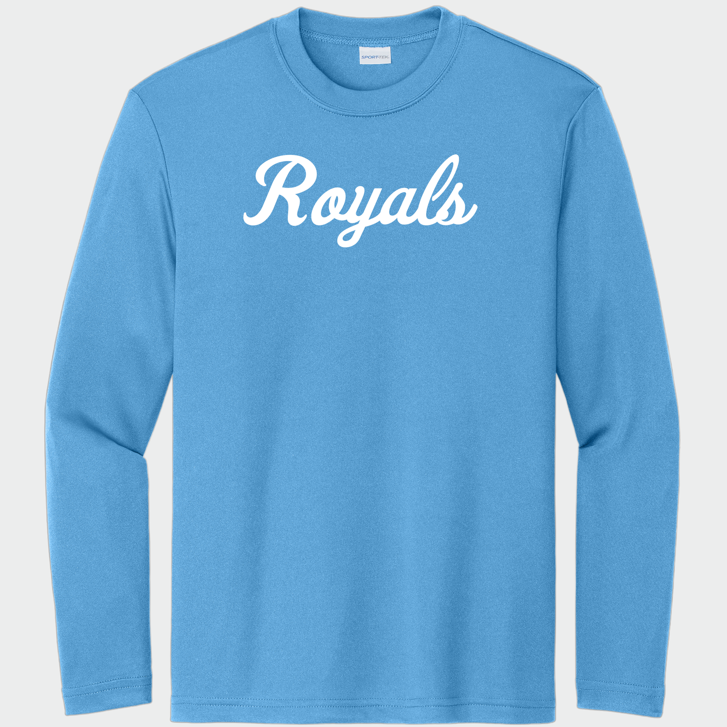 TCR: Royals Script, Tech Long Sleeve Tee