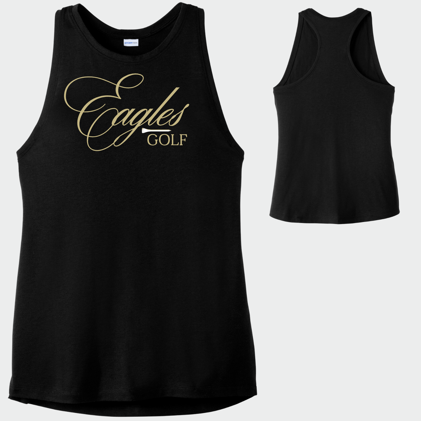 NAGOLF: Eagles Golf Women's Triblend Tech Tank Top