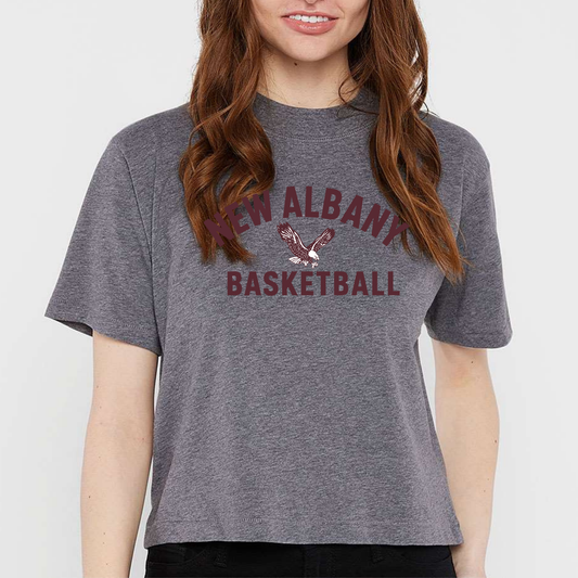 NAGTB: New Albany Basketball Women's Boxy T-Shirt