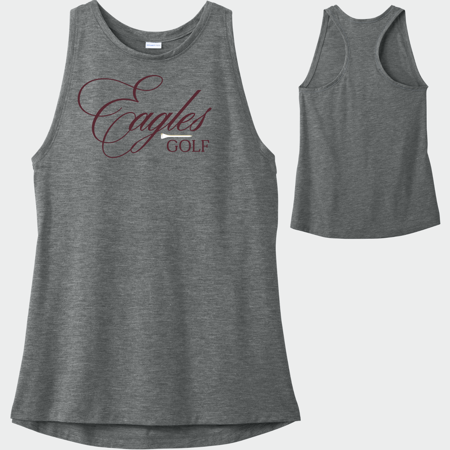 NAGOLF: Eagles Golf Women's Triblend Tech Tank Top