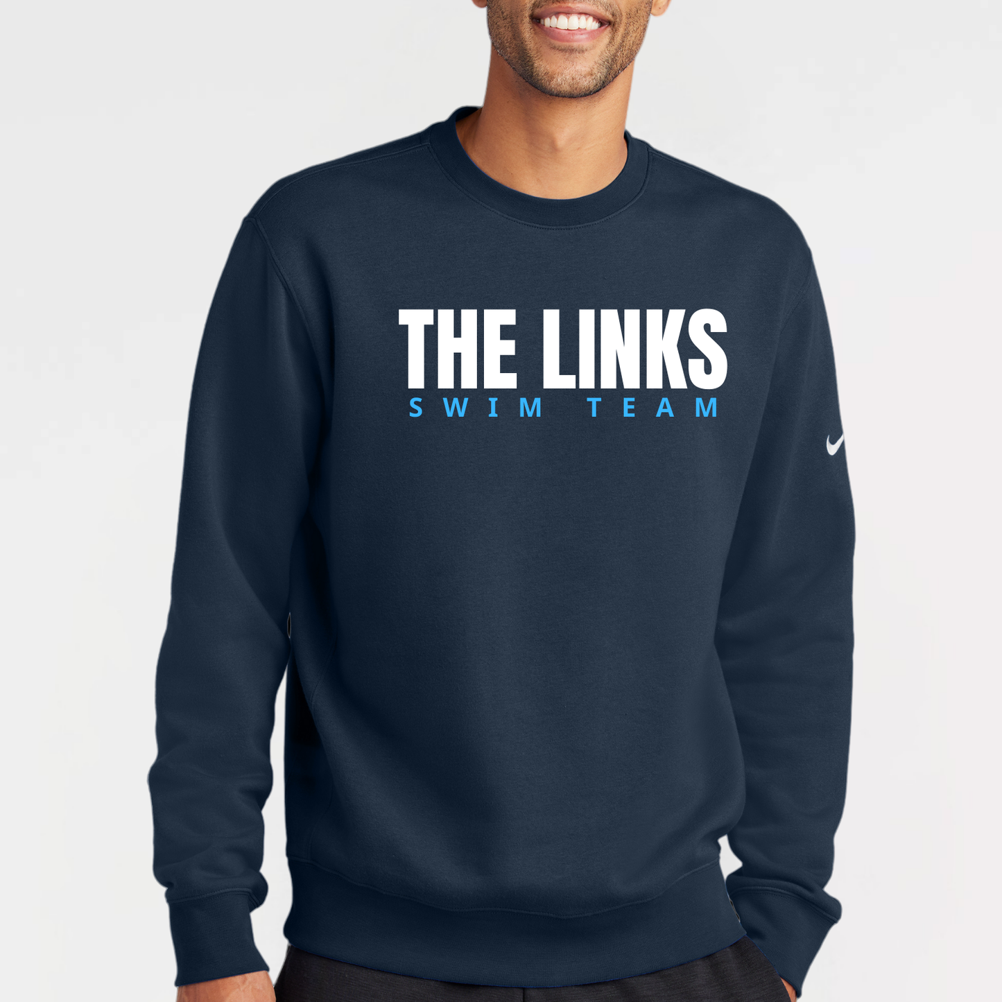 LINKSWIM: Nike Club Fleece Crew Sweatshirt