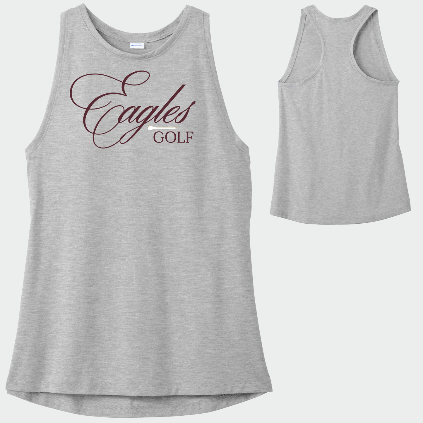 NAGOLF: Eagles Golf Women's Triblend Tech Tank Top