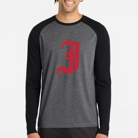 JTB: Raglan Long Sleeve Triblend Tech T-Shirt