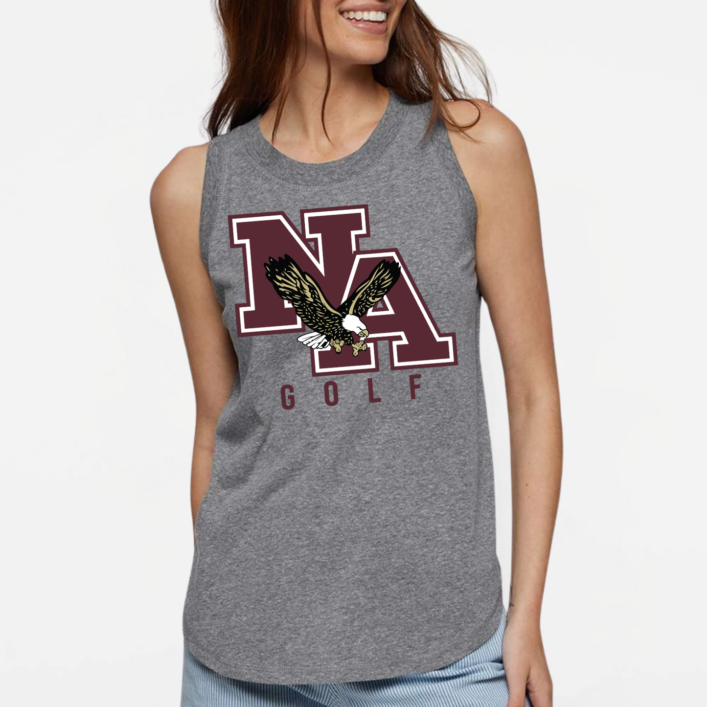 NAGOLF: Women's & Girls Muscle Tank Top