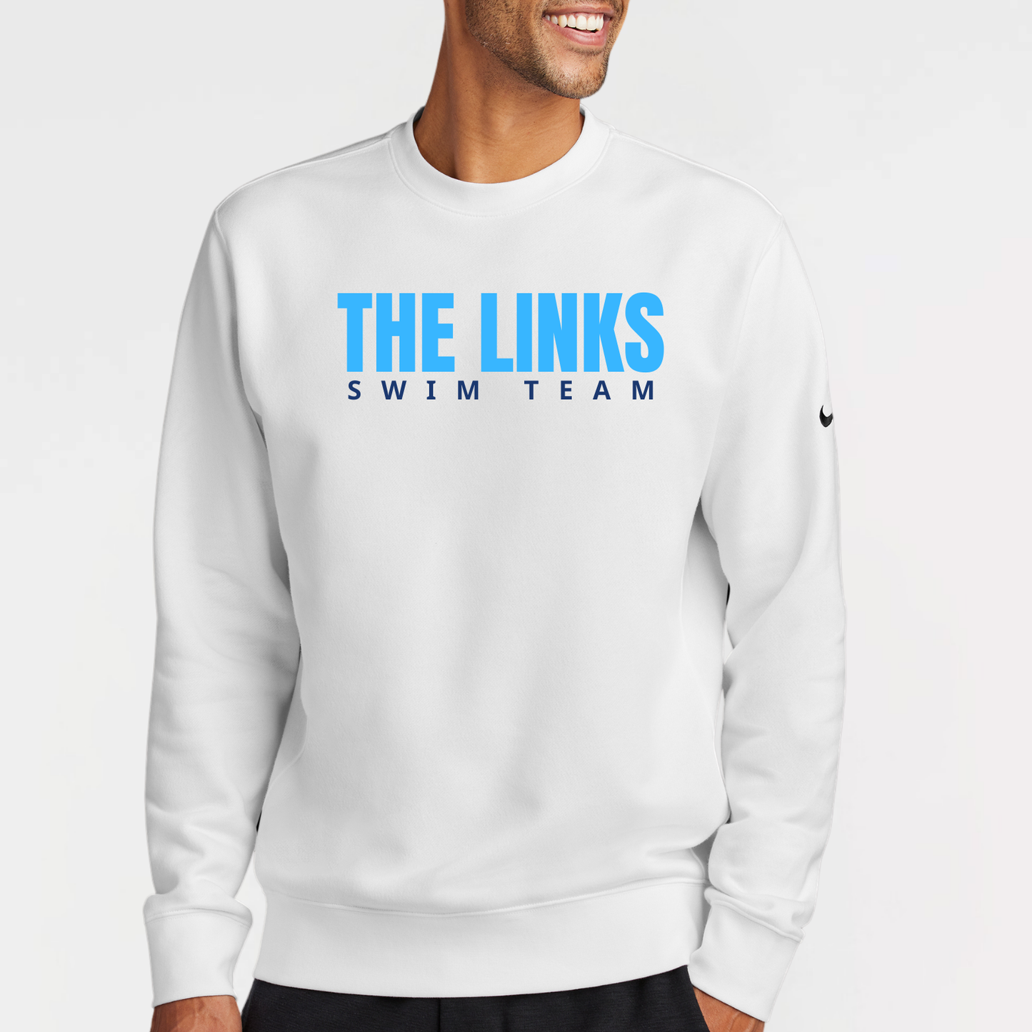 LINKSWIM: Nike Club Fleece Crew Sweatshirt
