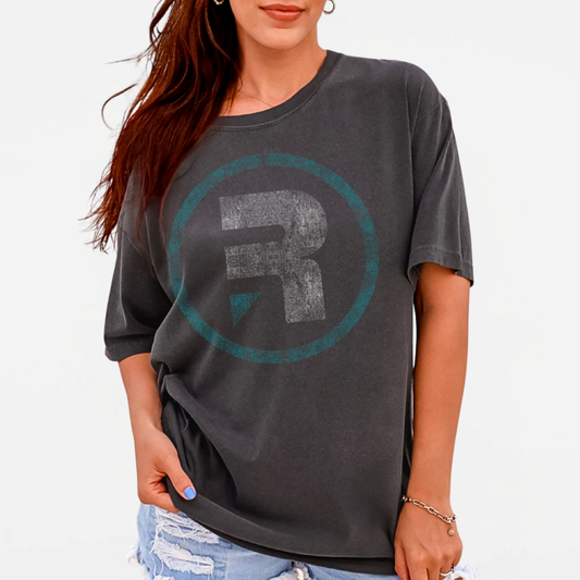 RYZE: Circle R, Vintage Tee *Distressed Graphic*