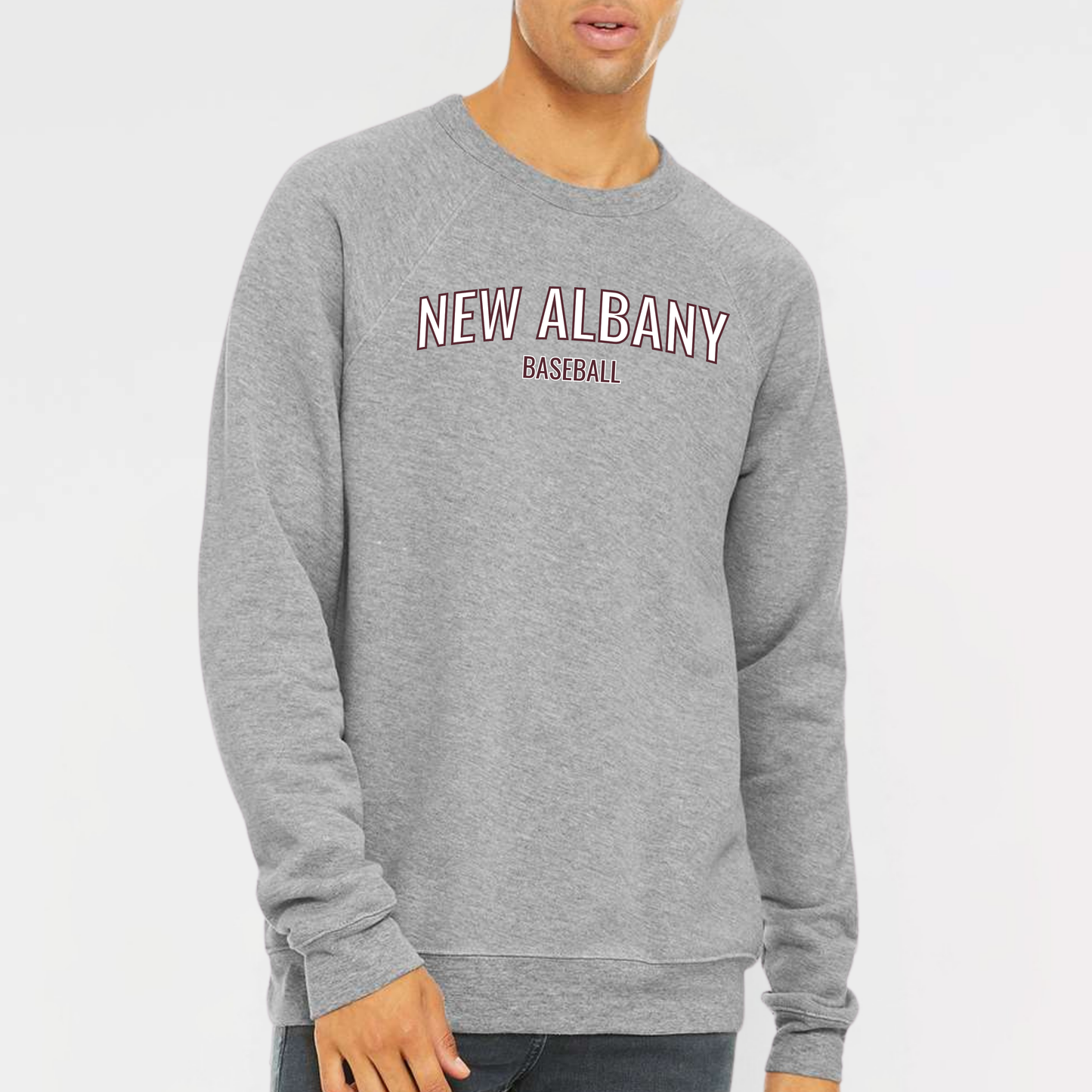NA Baseball : Raglan Crew Sweatshirt