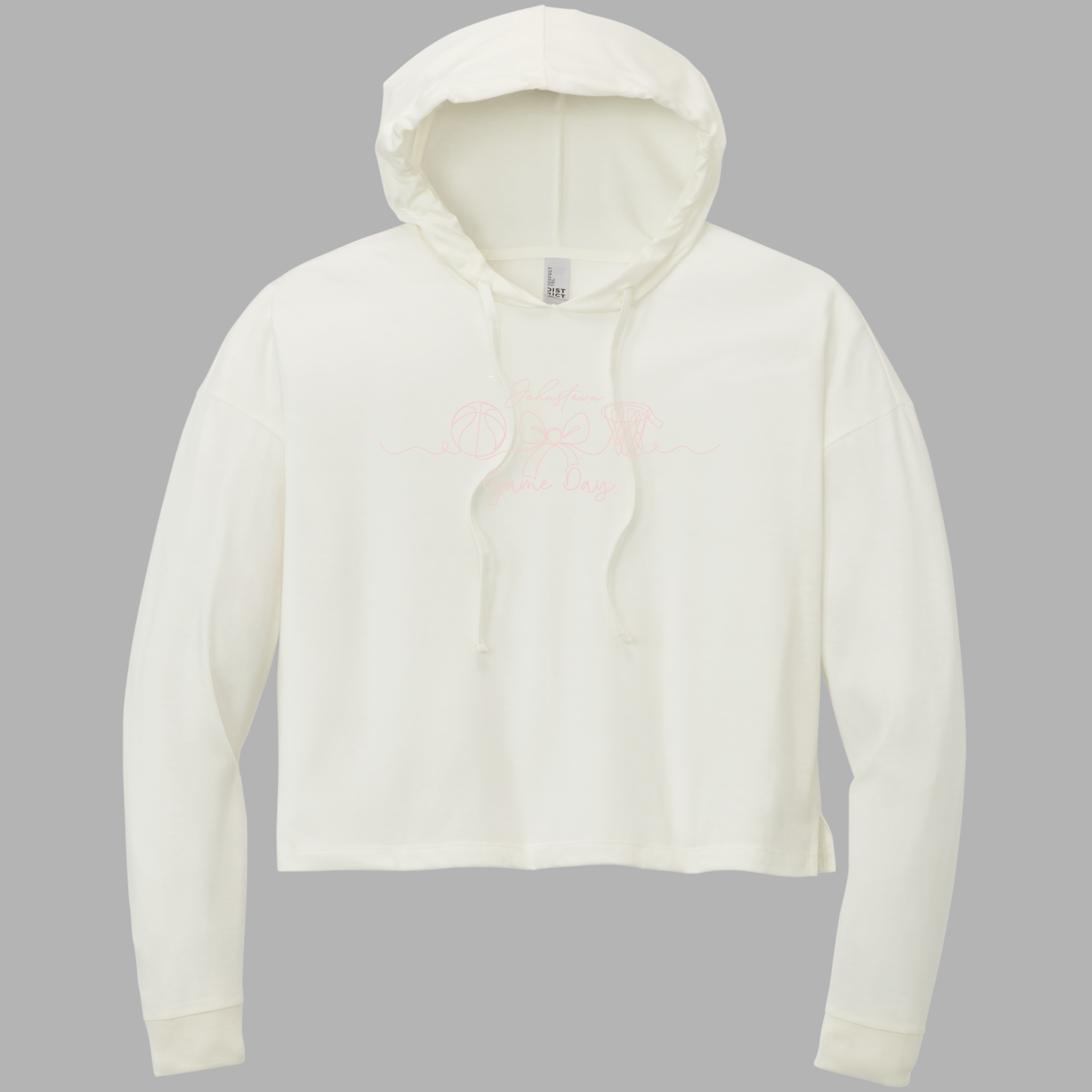 JYAA: Johnstown Basketball Gameday Women's Triblend Long Sleeve Hooded T-Shirt