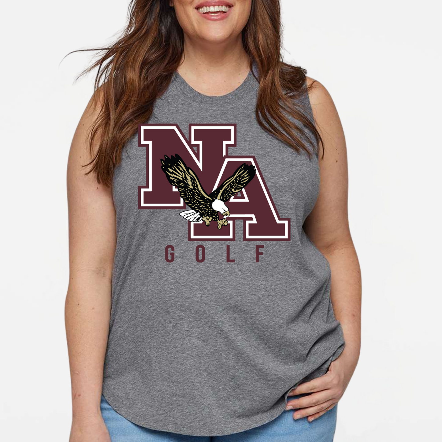 NAGOLF: Women's & Girls Muscle Tank Top