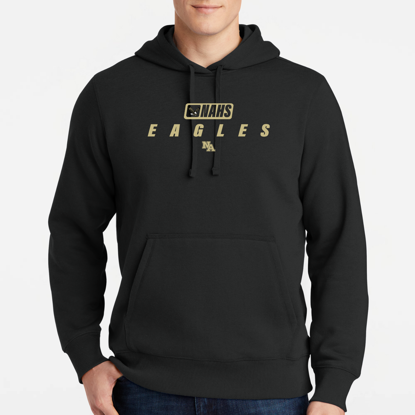 NAPTO: Italics NAHS Eagles Hooded Sweatshirt