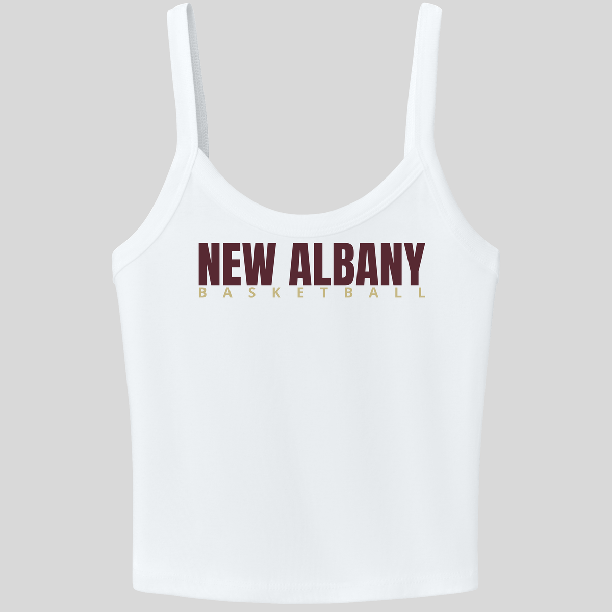 NAGTB: New Albany Basketball, Spaghetti Strap Tank Top