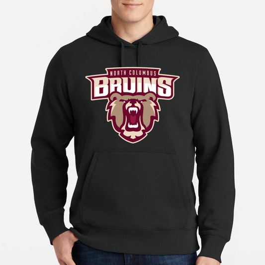 BRUINS: Bear Pullover Hooded Sweatshirt