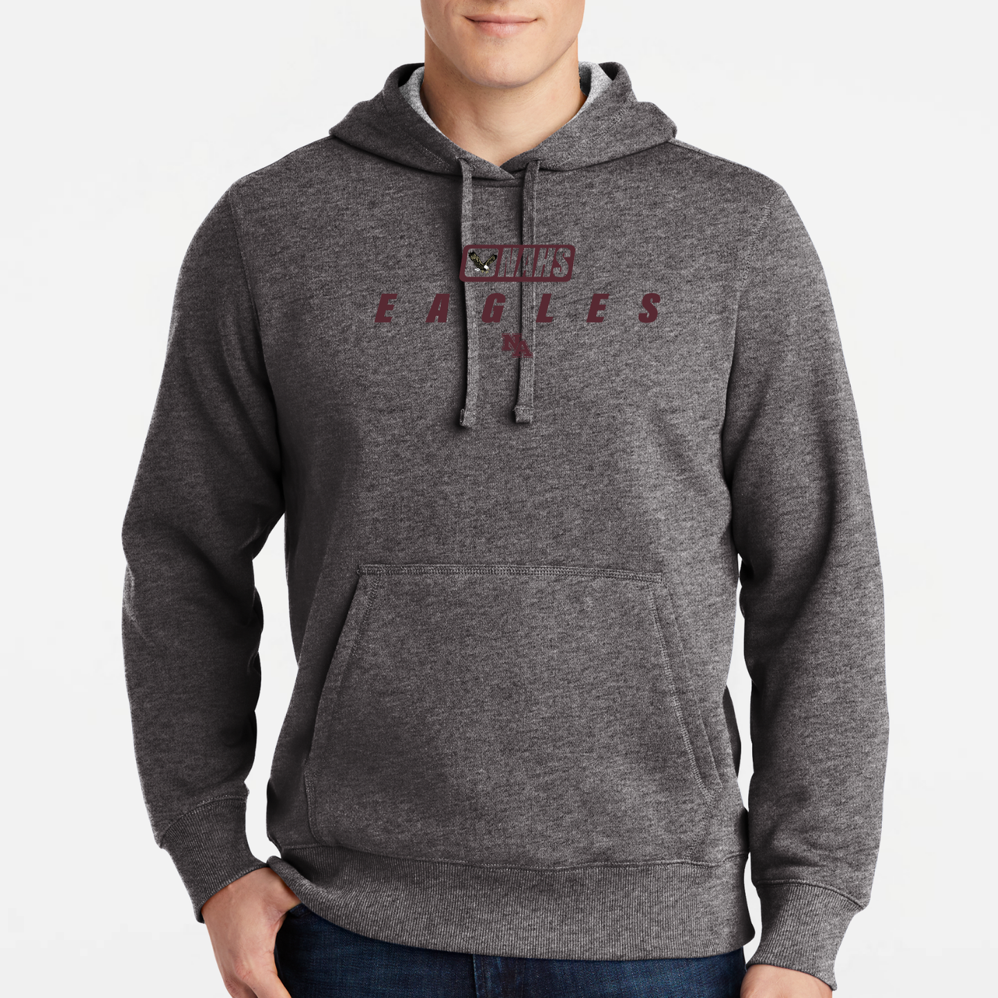 NAPTO: Italics NAHS Eagles Hooded Sweatshirt