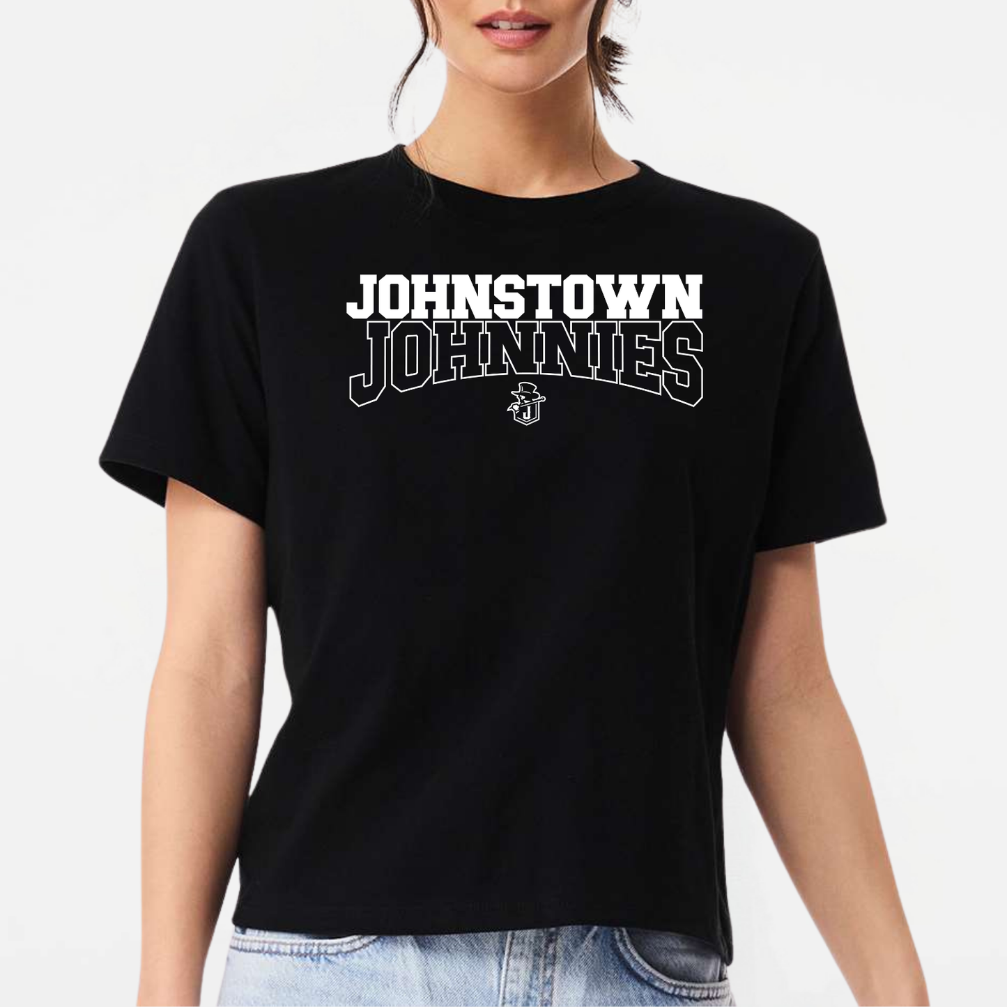 JYAA: Johnstown Johnnies Women's 6oz Heavyweight T-Shirt