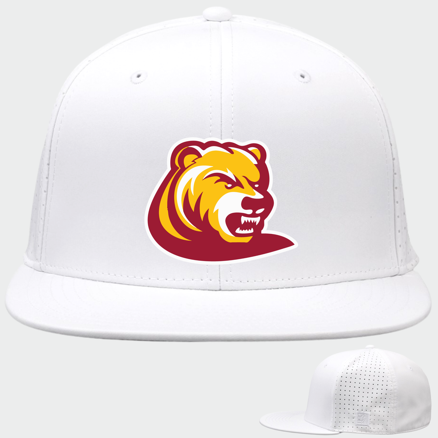 BRUINS: Bear, Perforated GameChanger Cap *Embroidered*
