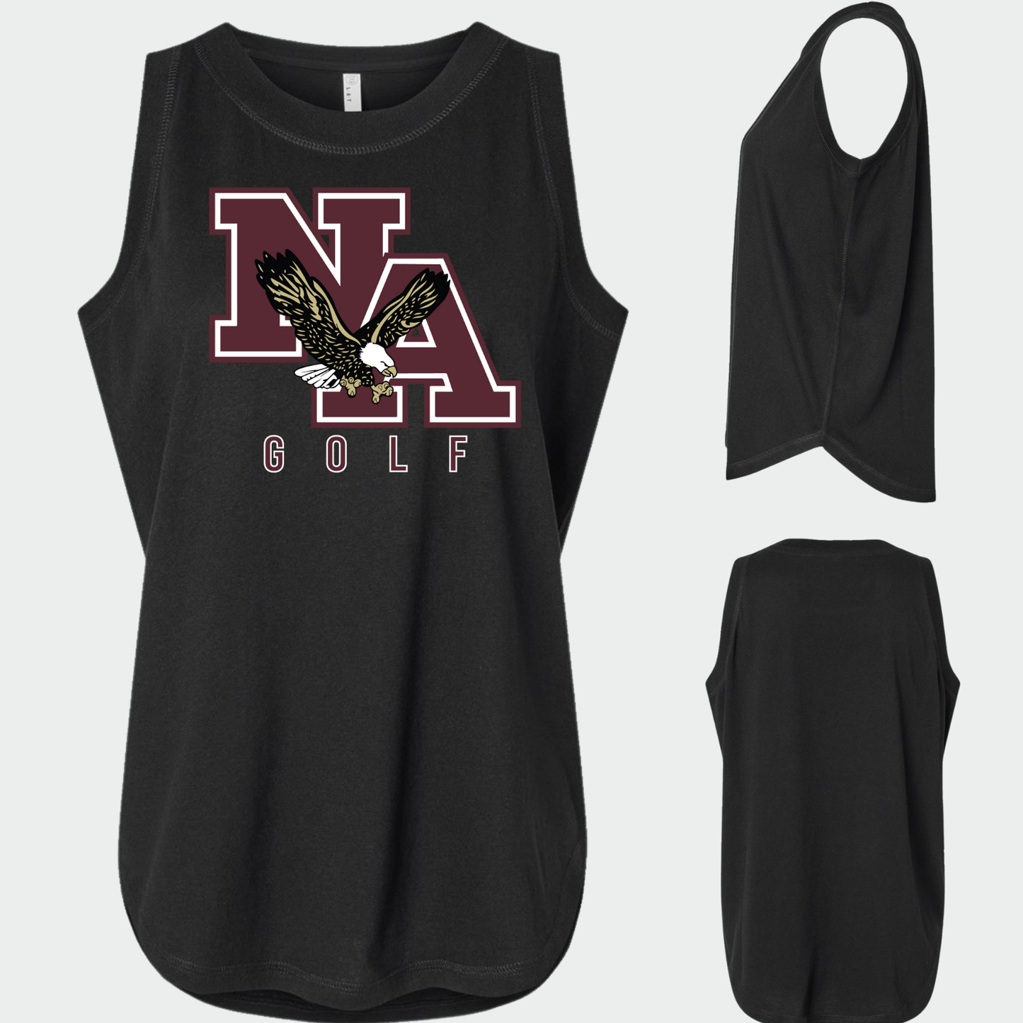 NAGOLF: Women's & Girls Muscle Tank Top
