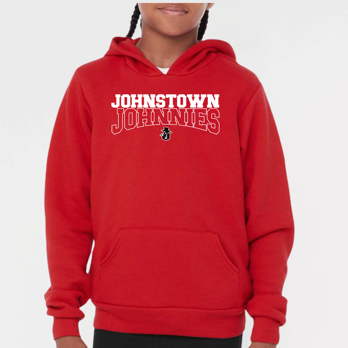 JYAA: Johnstown Johnnies Hooded Sponge Fleece Sweatshirt