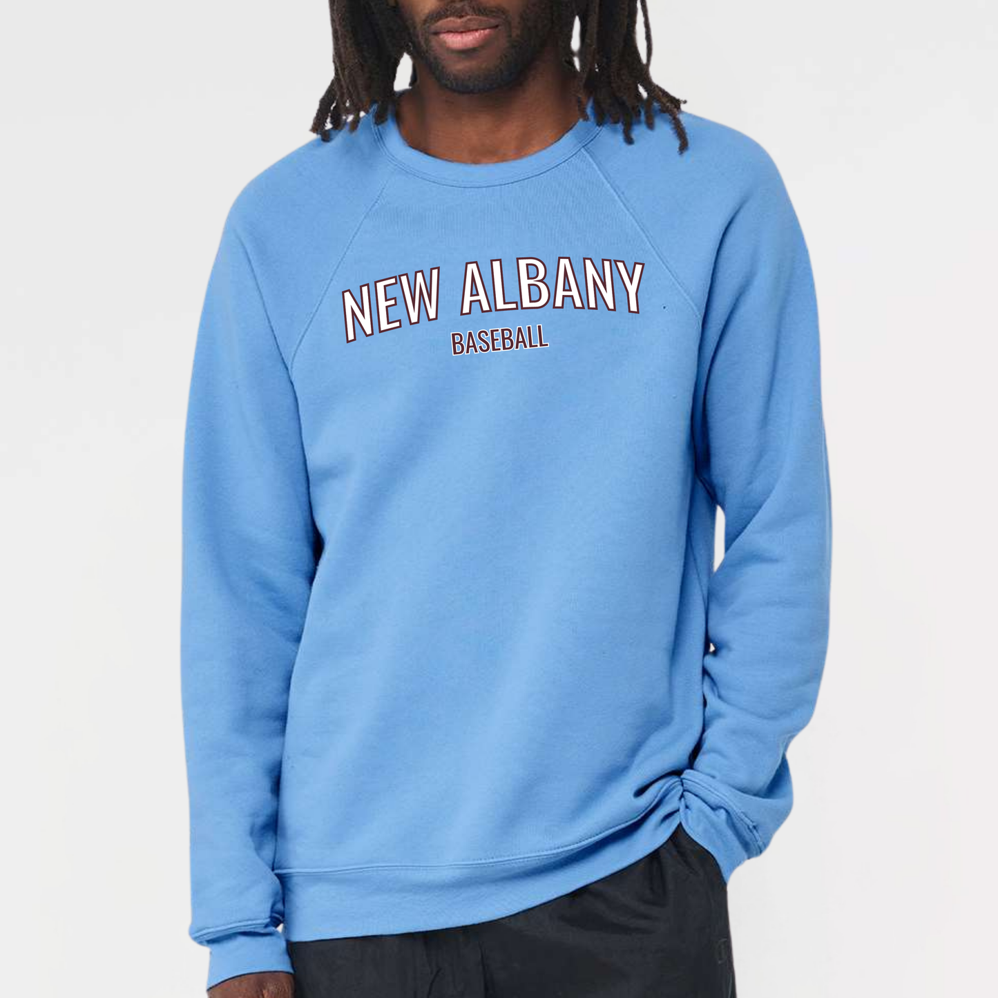 NA Baseball : Raglan Crew Sweatshirt