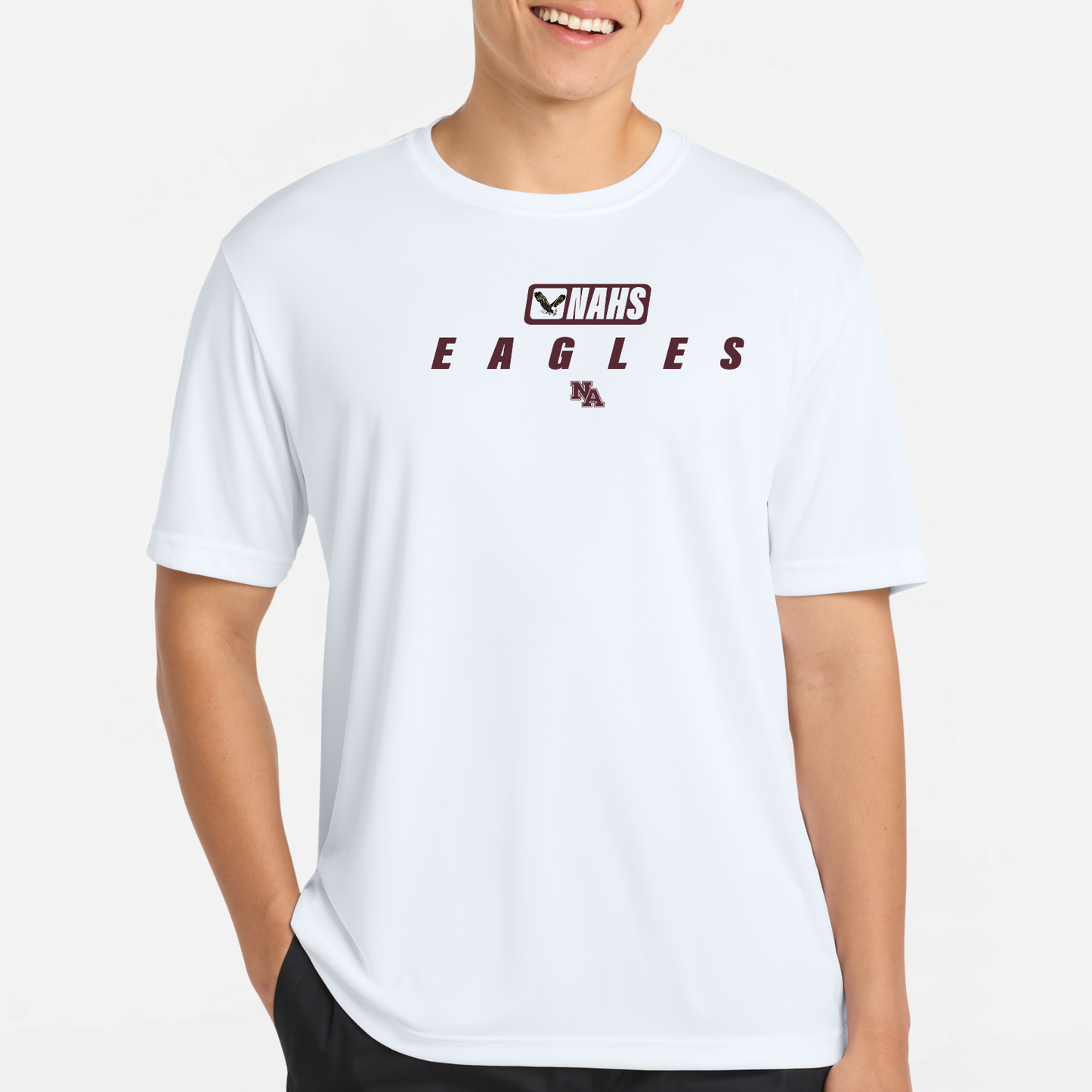 NAPTO: Italics NAHS Eagles Tech T-Shirt