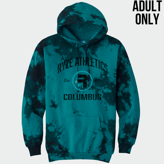 Ryze: City Logo, Tie-Dye Hoodie