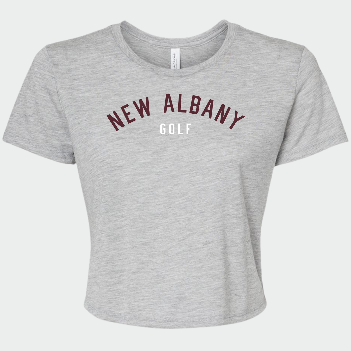NAGOLF: New Albany Golf Flowy Crop Top
