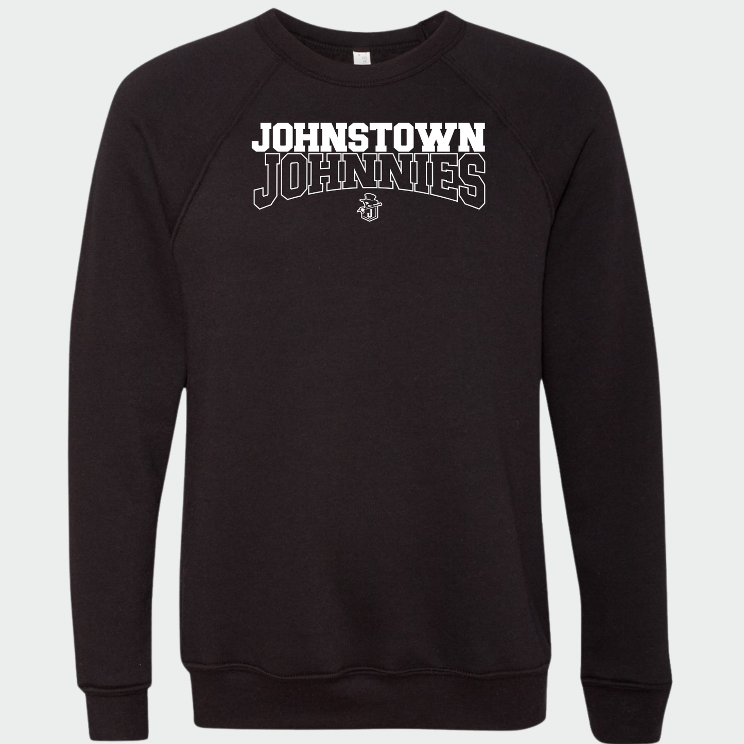 JYAA: Johnstown Johnnies Raglan Crew Sponge Fleece Sweatshirt