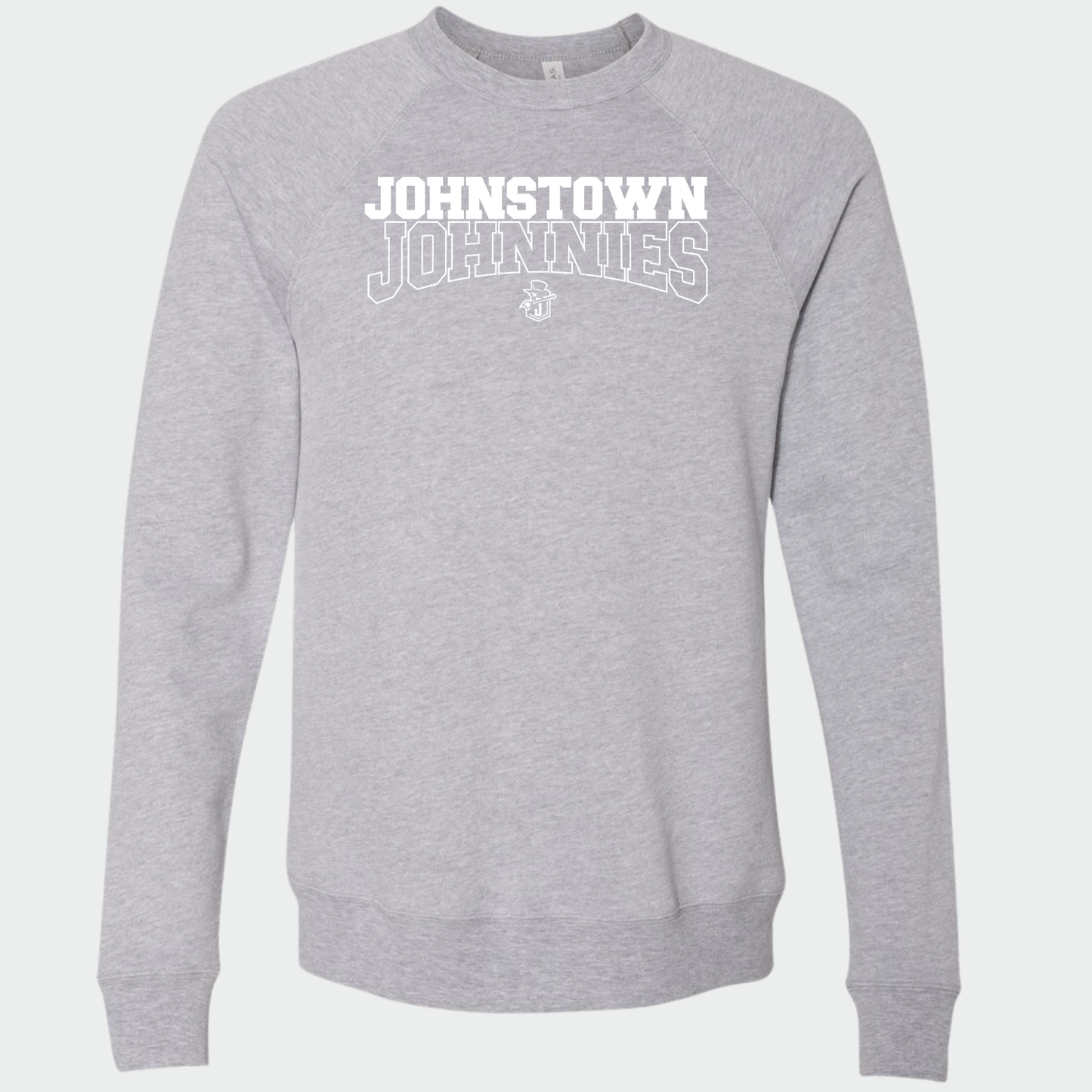 JYAA: Johnstown Johnnies Raglan Crew Sponge Fleece Sweatshirt