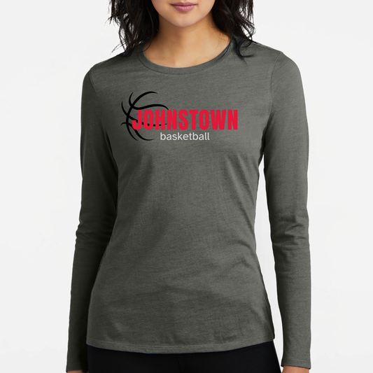 JYAA: Johnstown Basketball Women's CVC Long Sleeve T-Shirt