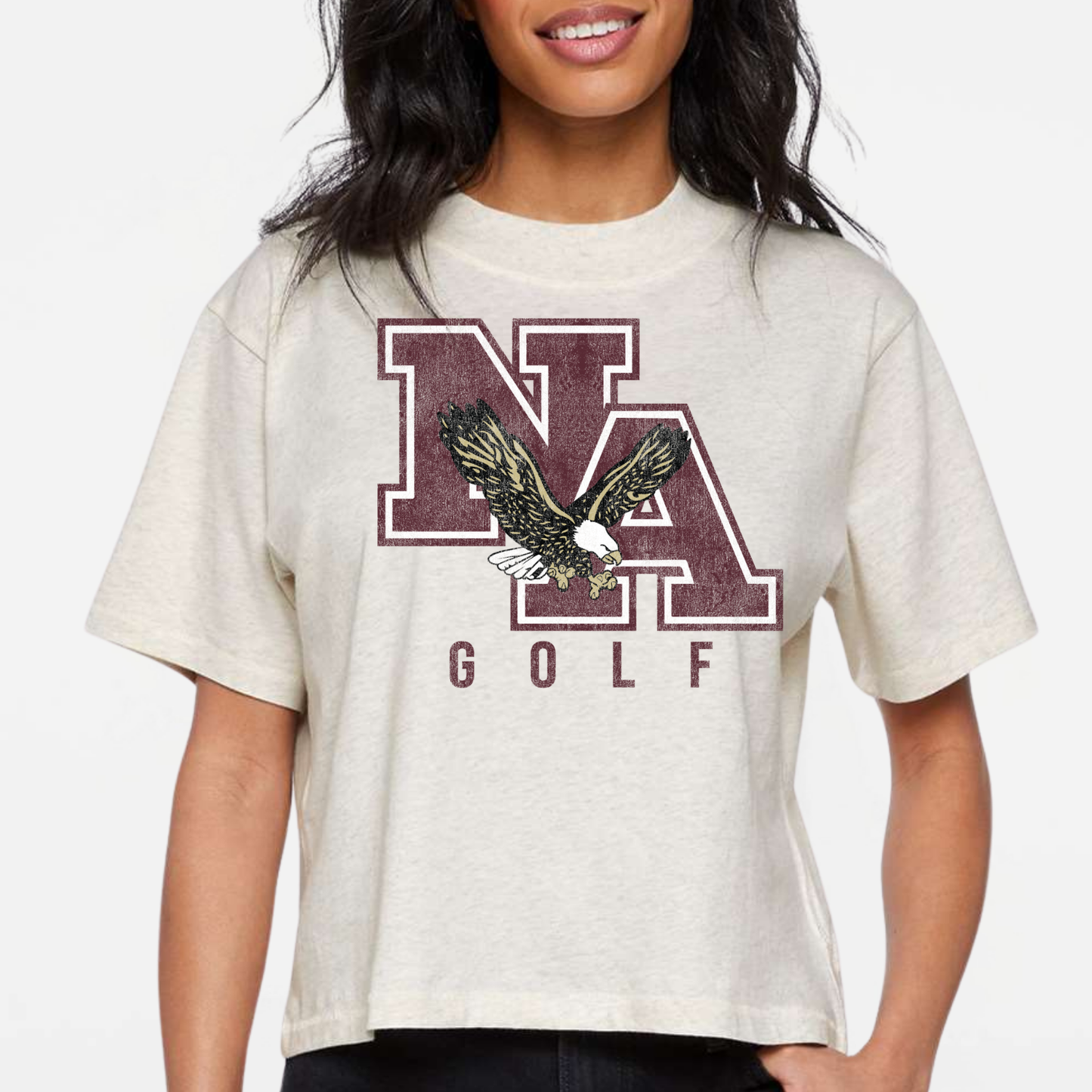 NAGOLF: Women's Boxy T-Shirt
