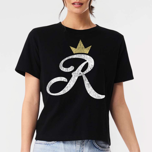 TCR: *Distressed* Crown R Women's 6oz Heavyweight T-Shirt