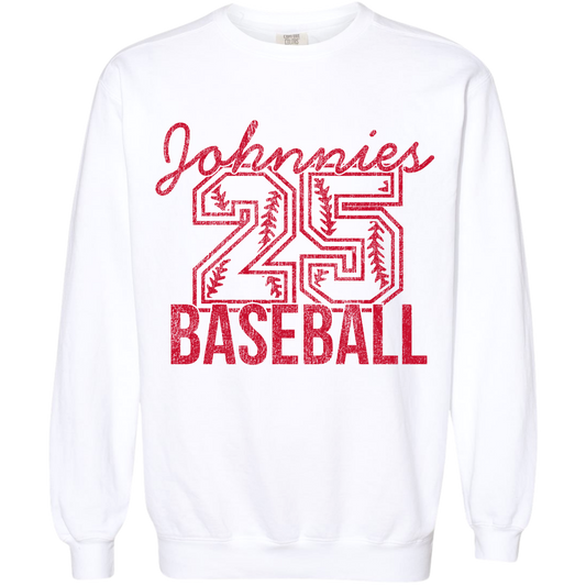 JYAA: Johnnies Baseball *Personalized Number* Sweatshirt
