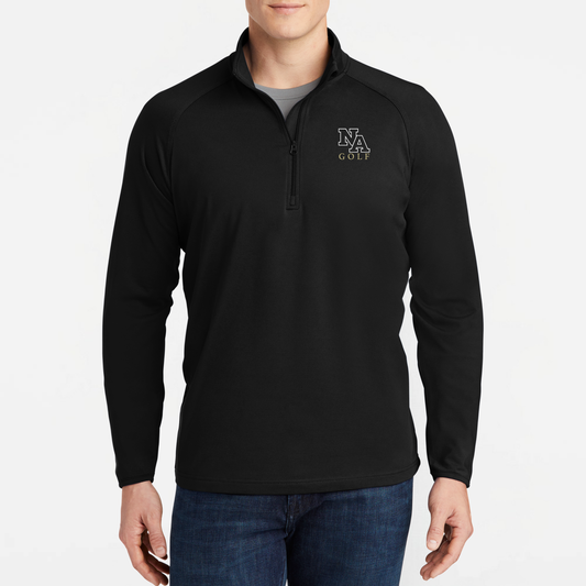 NAGolf: Embroidered, Stretch Quarter-Zip