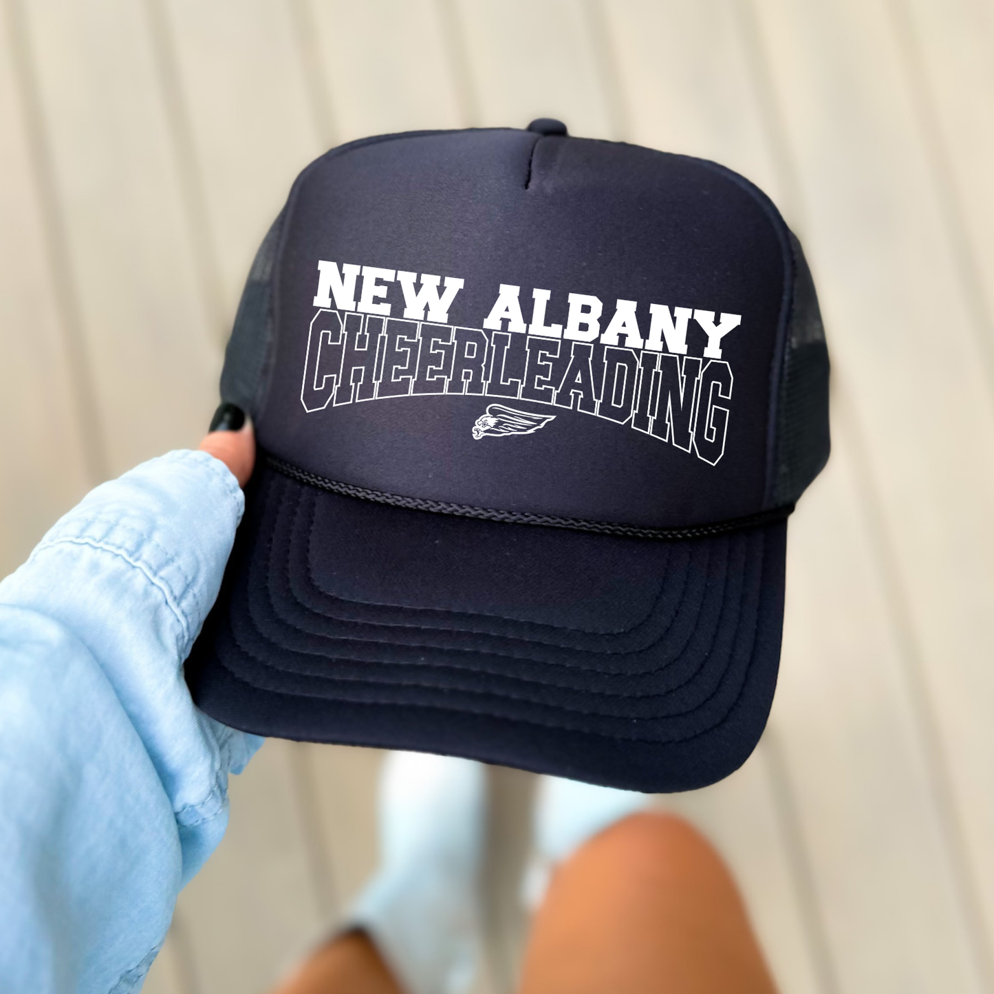 NAYCHEER: New Albany Cheerleading Foam Trucker Hat