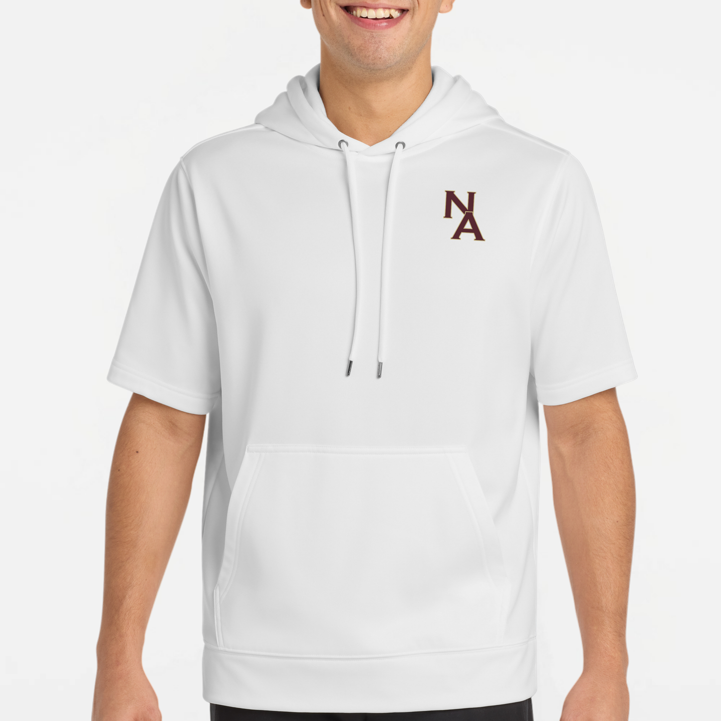 NA Travel Baseball: Short Sleeve Hooded Tech Sweatshirt