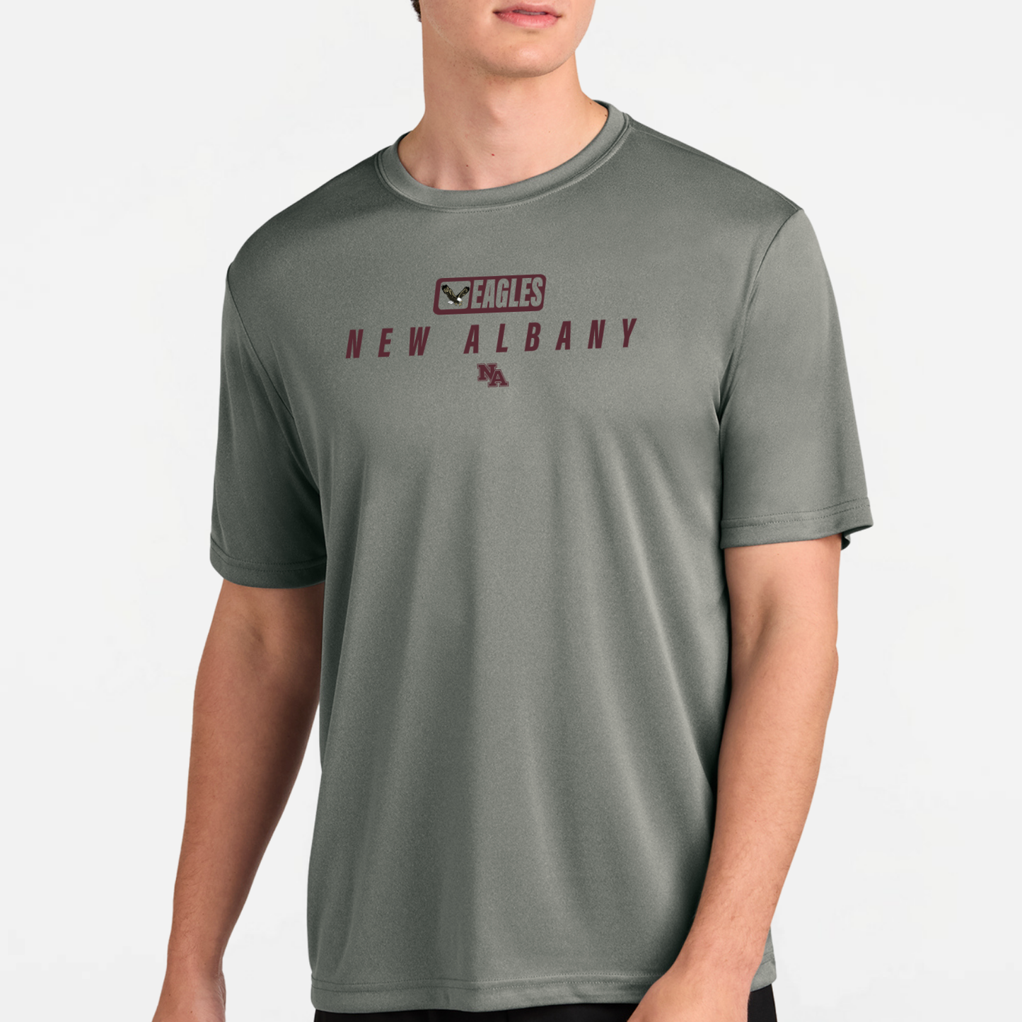 NAPTO: Italics Eagles New Albany Tech T-Shirt